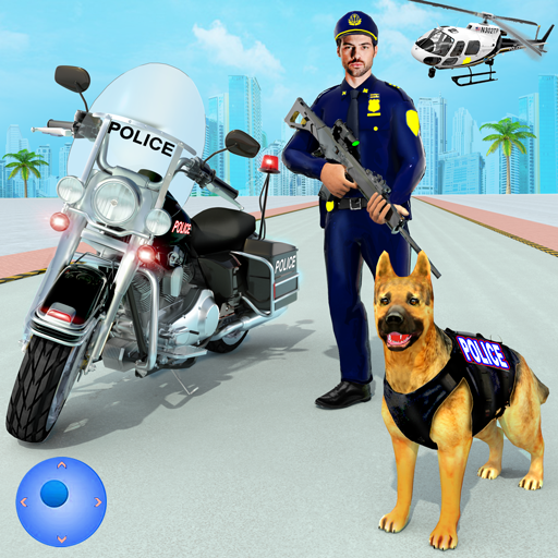 Police Dog Crime Bike Chase Police Dog Crime Bike Chase