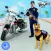 Police Dog Crime Bike Chase