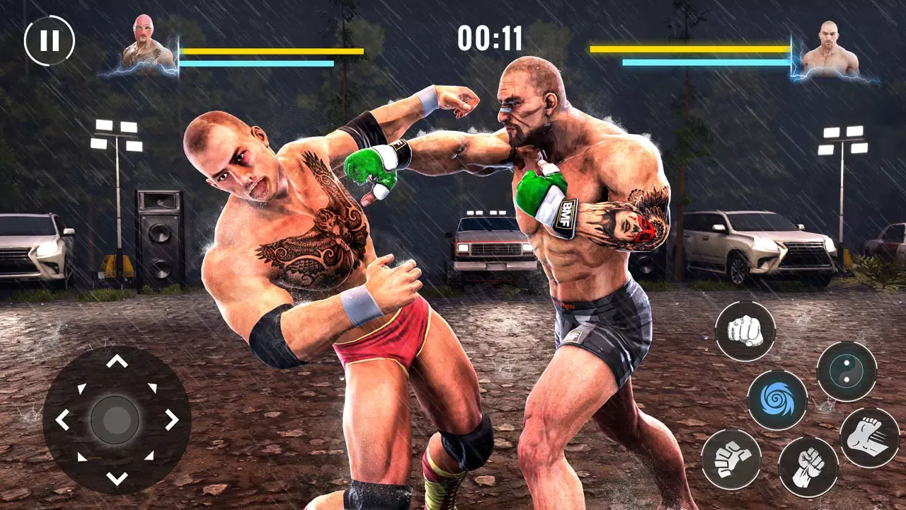 ภาพหน้าจอของ Karate Kung Fu Fighting Game