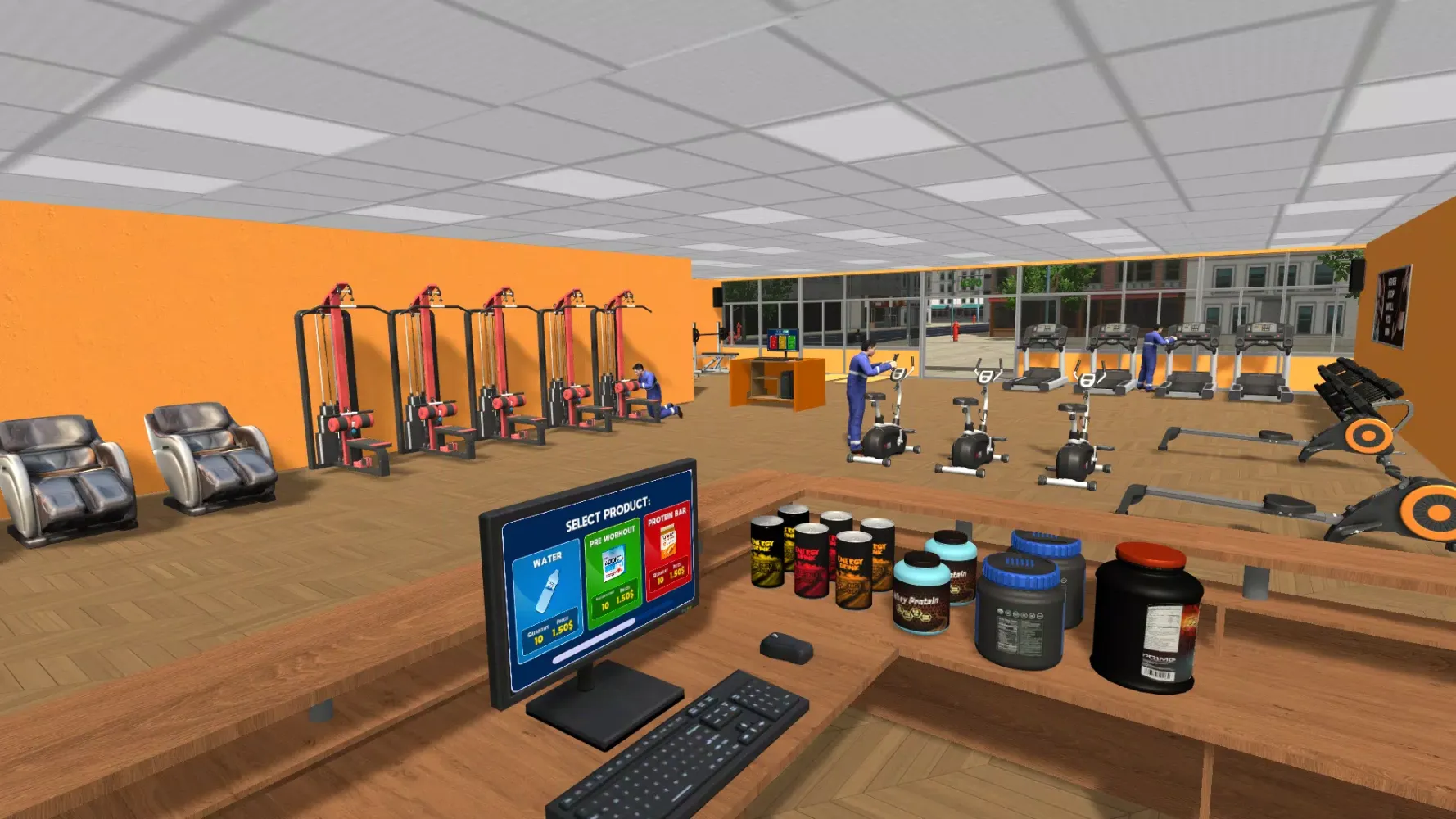 My Gym Simulator Fitness Store Screenshots