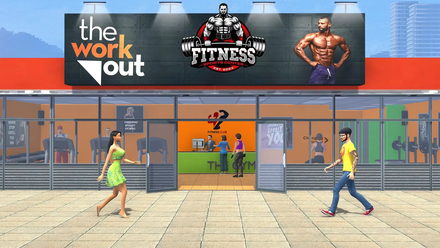 My Gym Simulator Fitness Store Screenshots