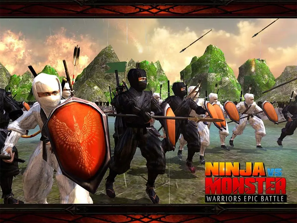 Ninja vs Monster - Warriors Epic Battle应用截图