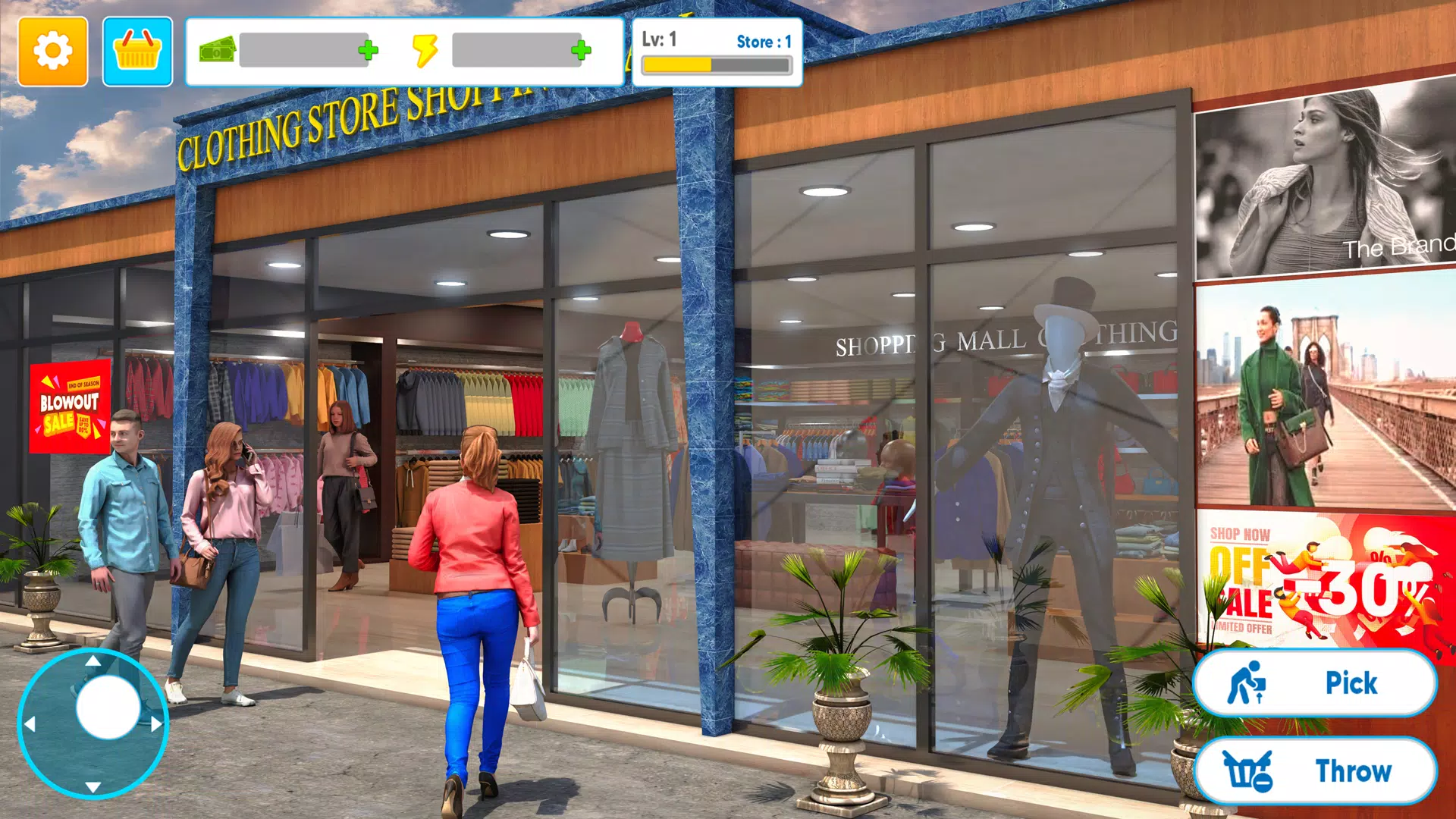 Clothing Store Shopping Mall Screenshots