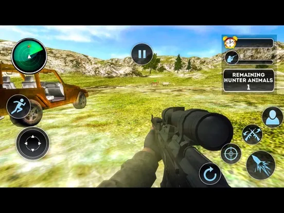 Sniper Safari Hunting Battle iPad  Screenshots