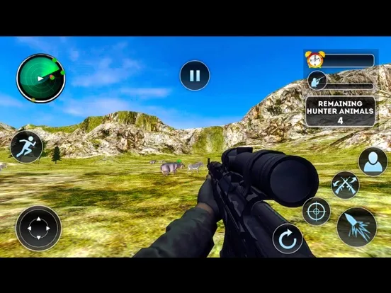 Sniper Safari Hunting Battle iPad  Screenshots