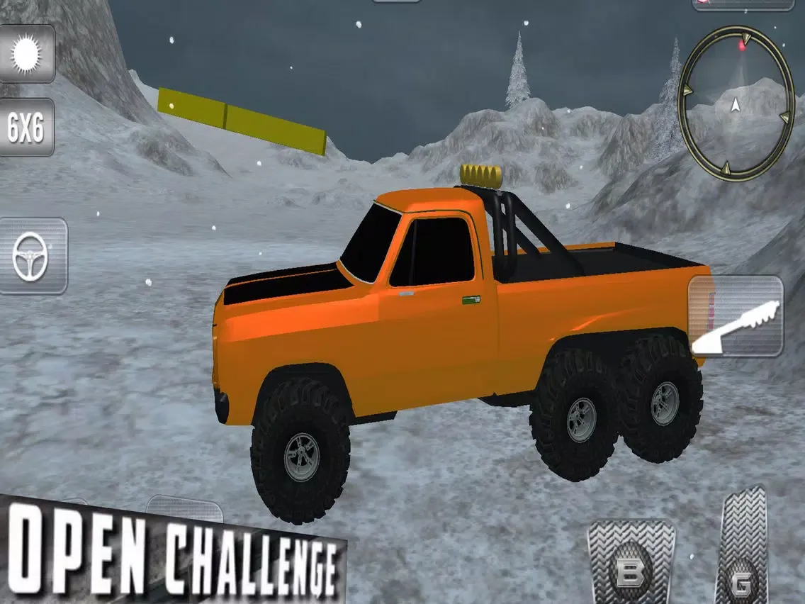 Captures d'écran de Offroad Snow Driving iPad 