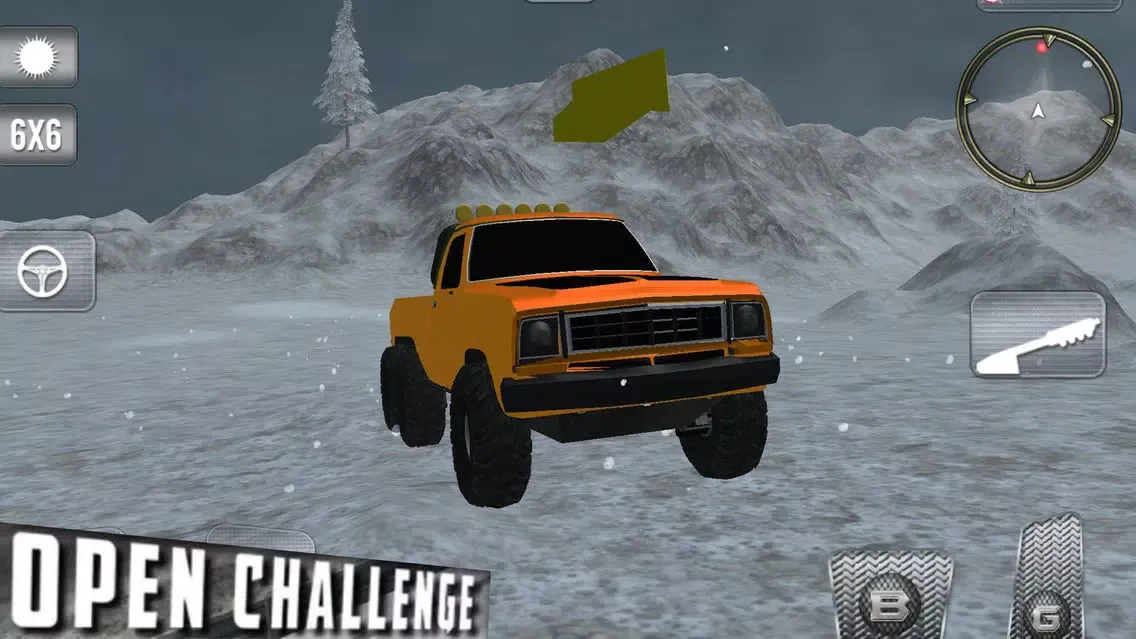 Captures d'écran de Offroad Snow Driving