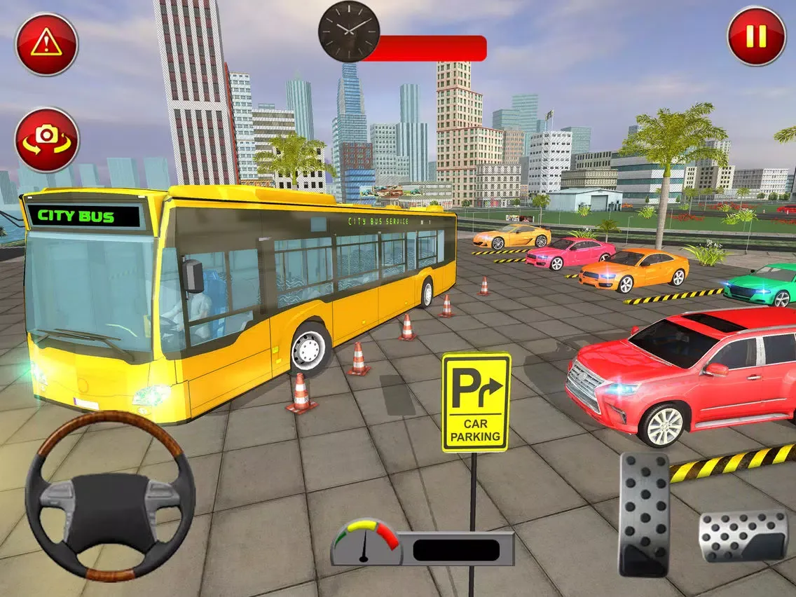 Tangkapan layar Gas Station Parking Service: Car Driving Simulator iPad 