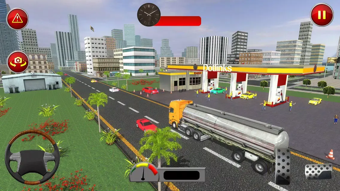 Tangkapan layar Gas Station Parking Service: Car Driving Simulator
