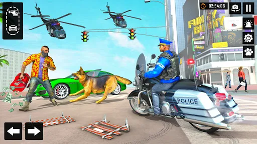 US Police Dog City Crime Chase স্ক্রিনশট