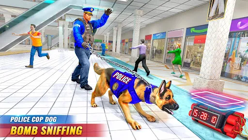 US Police Dog City Crime Chase স্ক্রিনশট