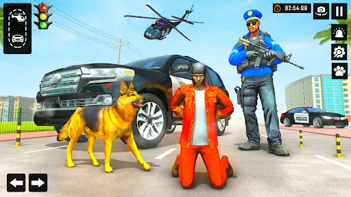 US Police Dog City Crime Chase স্ক্রিনশট