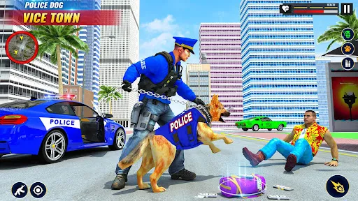 US Police Dog City Crime Chase স্ক্রিনশট