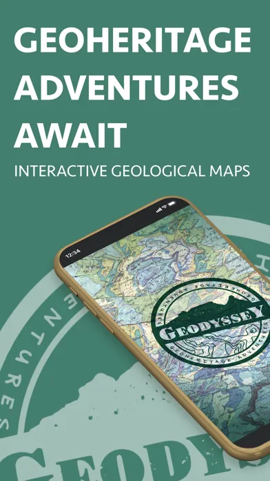 Capturas de tela do Geodyssey