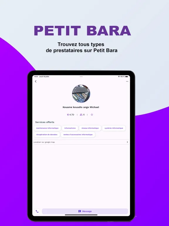 Скриншоты PETIT BARA iPad 