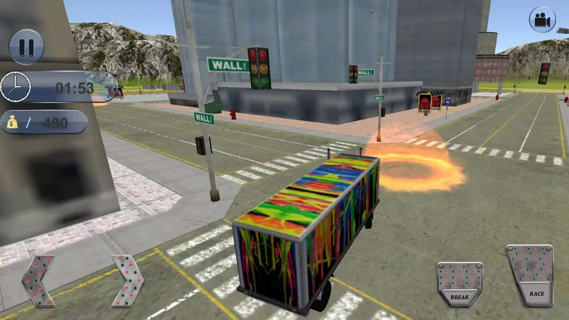 Captures d'écran de Cargo Truck USA Driver 2017
