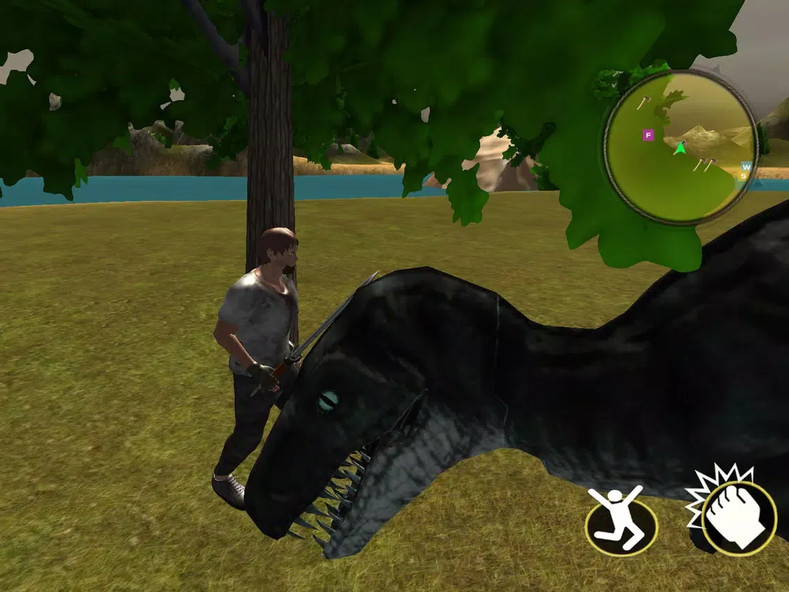 Ảnh chụp màn hình của Dinosaur Jungle : Survival iPad 