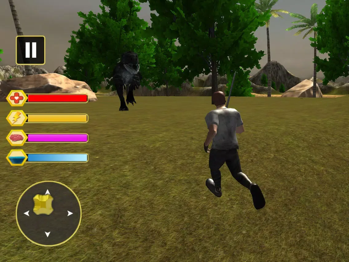 Ảnh chụp màn hình của Dinosaur Jungle : Survival iPad 
