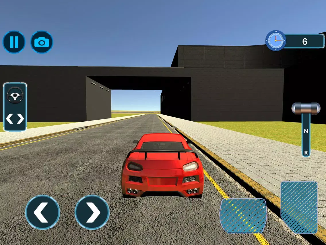 Modern Muscle Car Driving iPad  स्क्रीनशॉट
