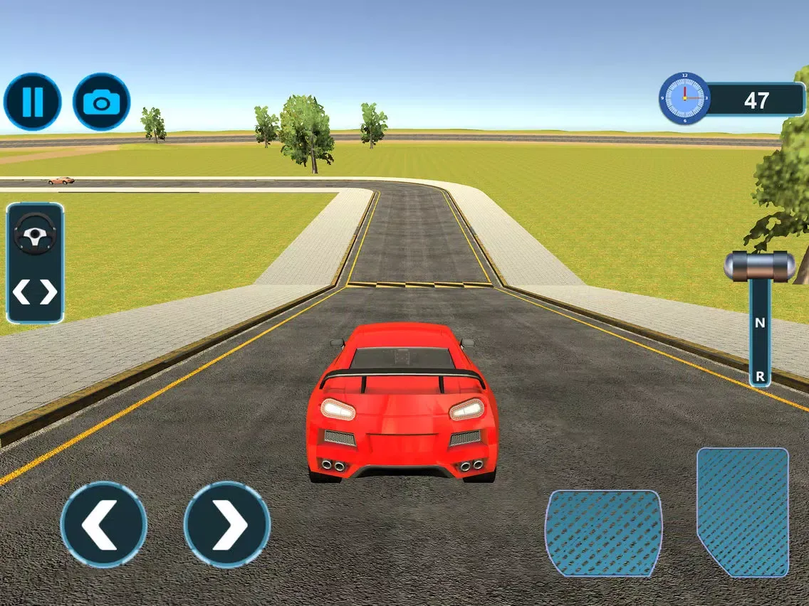 Modern Muscle Car Driving iPad  स्क्रीनशॉट