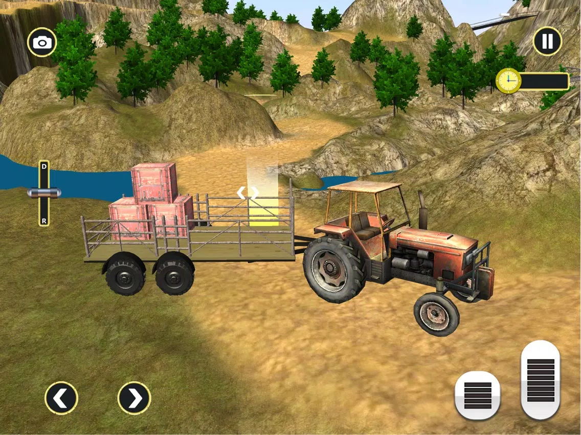 Farm Tractor Driving Transport iPad  Screenshots
