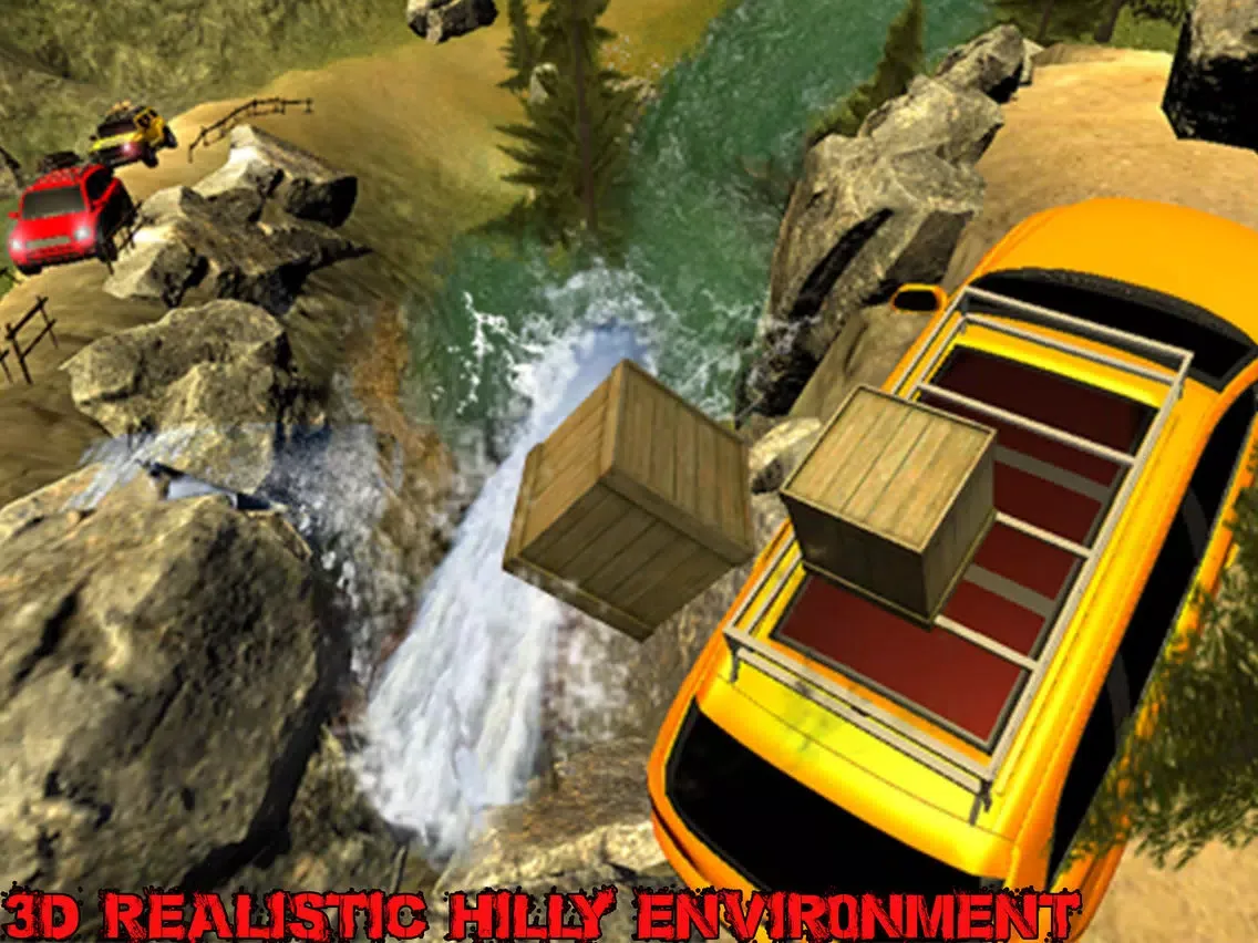 Offroad Truck Uphill Drive iPad  स्क्रीनशॉट