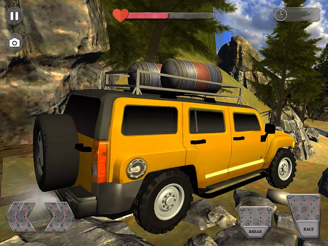 Offroad Truck Uphill Drive iPad  स्क्रीनशॉट