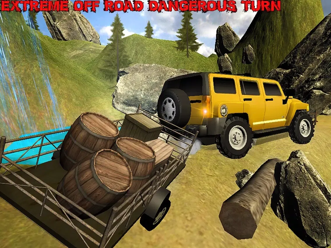 Offroad Truck Uphill Drive iPad  स्क्रीनशॉट