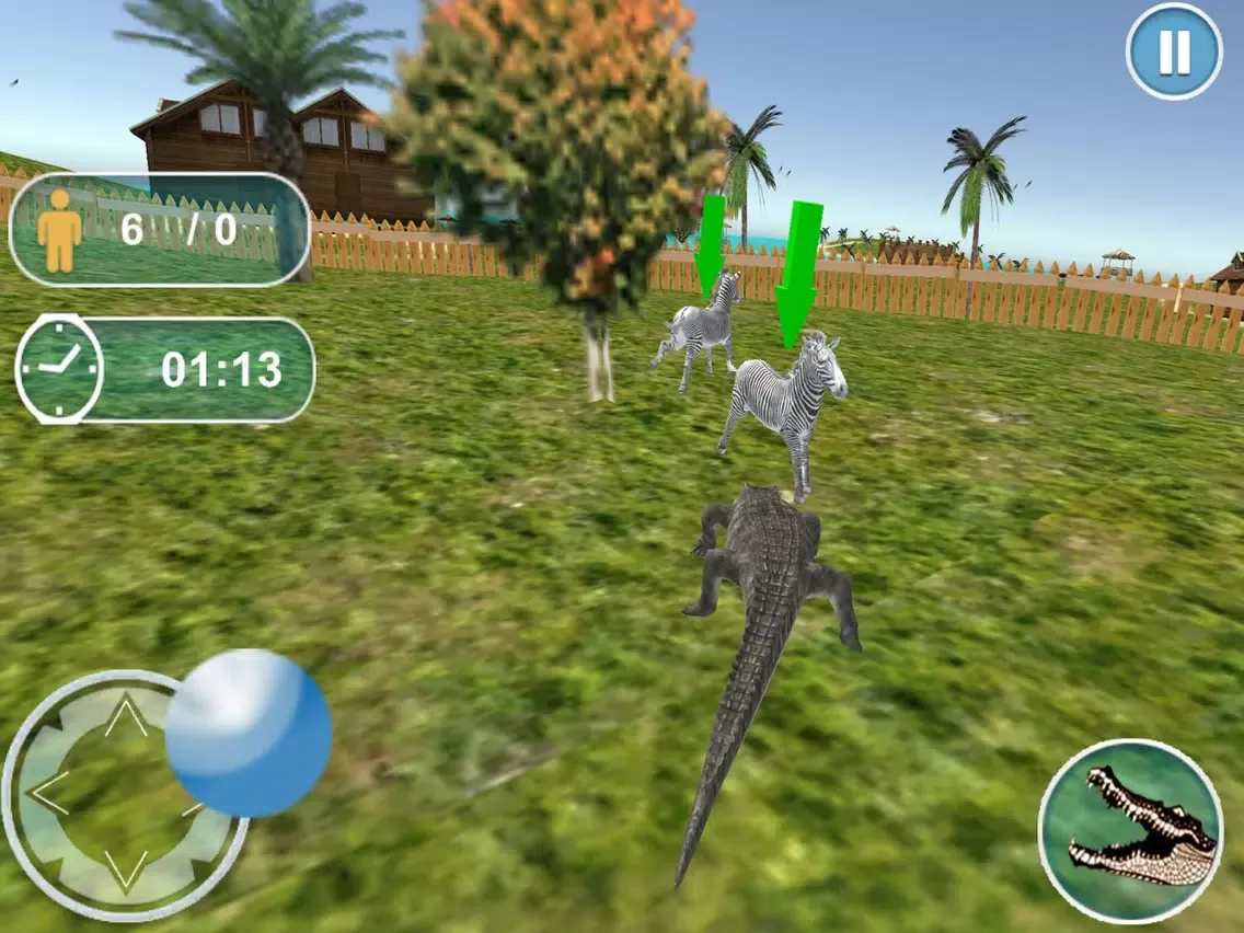 Real Hungary Wild Crocodile Attack 2017 iPad  স্ক্রিনশট
