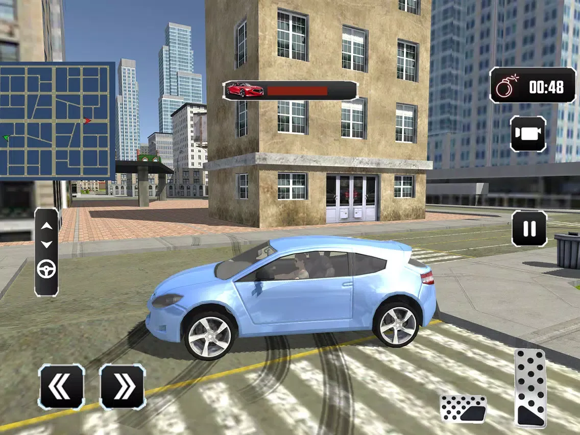 Crime City Car Driving iPad  Screenshots