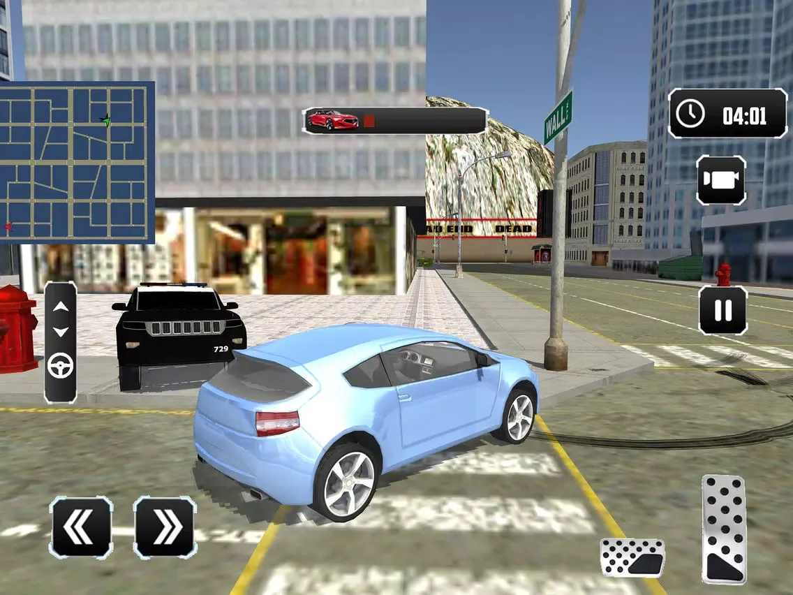 Crime City Car Driving iPad  Screenshots