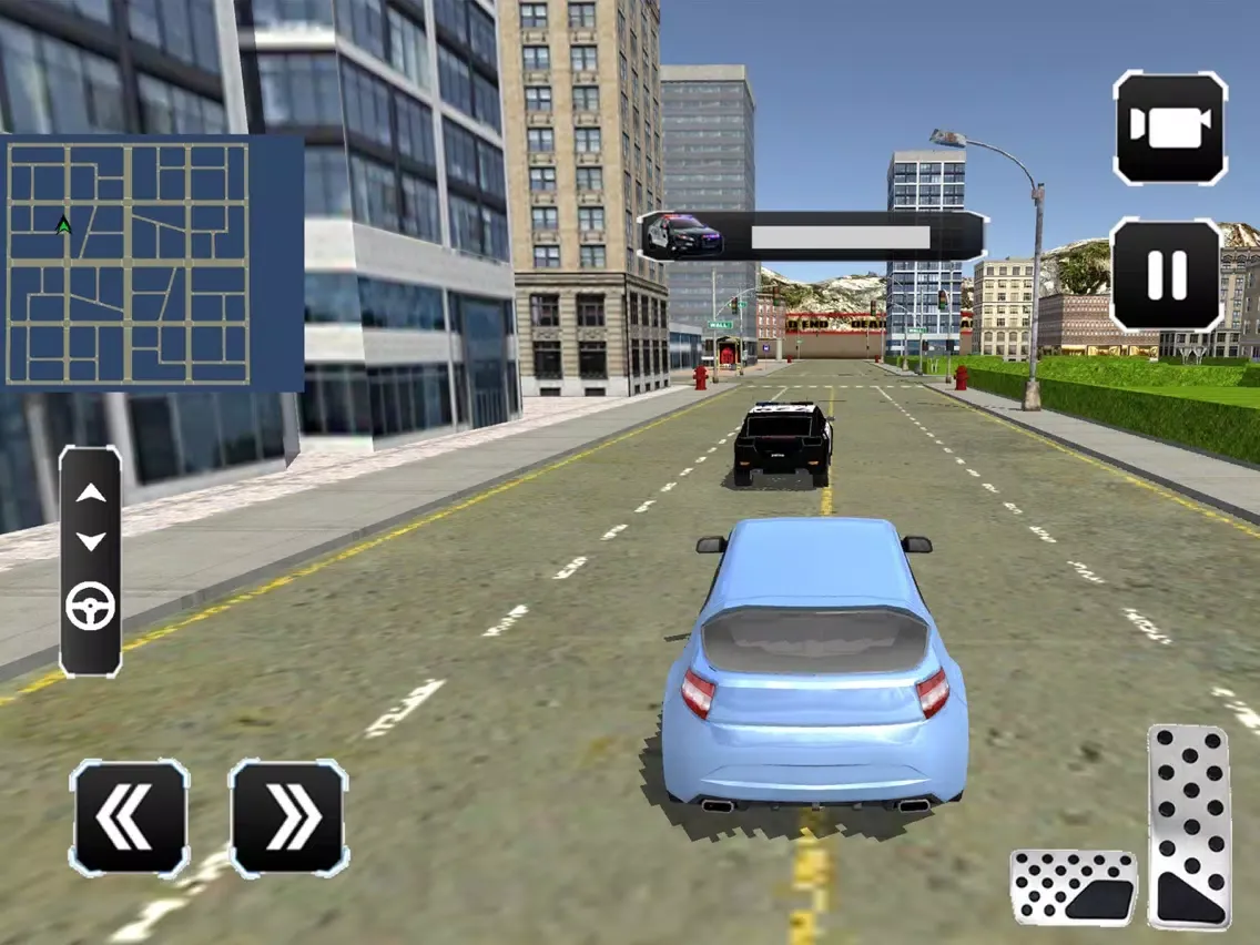 Crime City Car Driving iPad  Screenshots