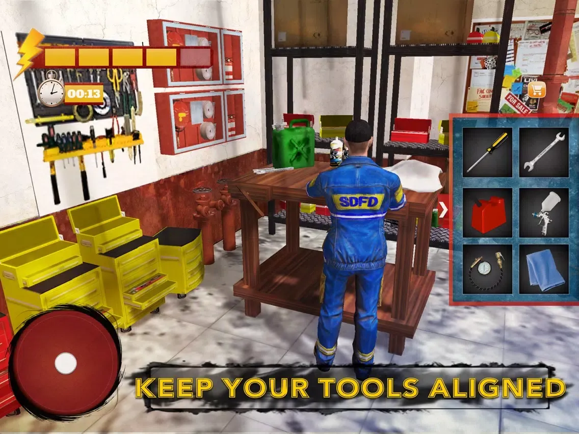 ภาพหน้าจอของ US Military Truck Mechanic Sim iPad 