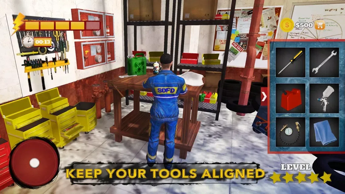 ภาพหน้าจอของ US Military Truck Mechanic Sim