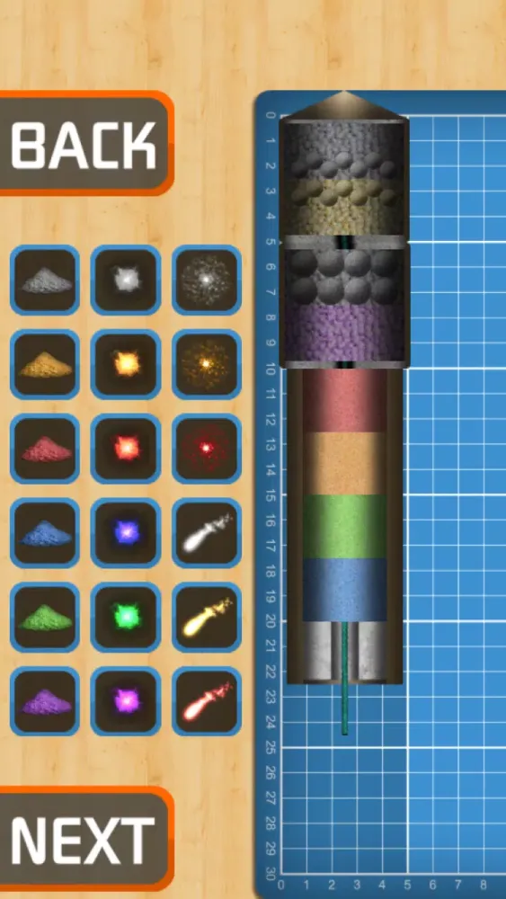 Zrzuty ekranu Fireworks Creator