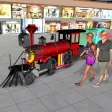 Shopping mall toy train games