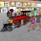 Shopping mall toy train games