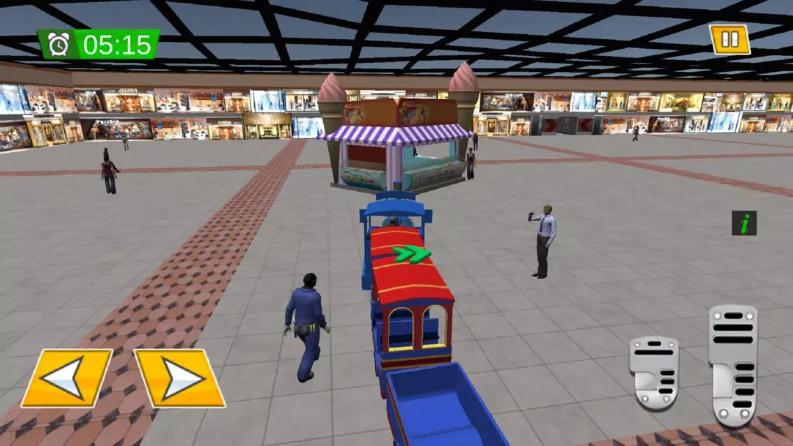 Shopping mall toy train games Ekran Görüntüleri