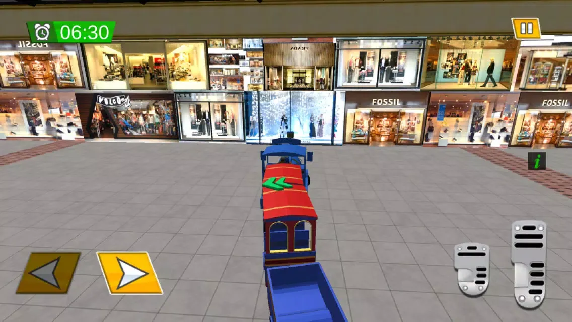 Shopping mall toy train games Ekran Görüntüleri