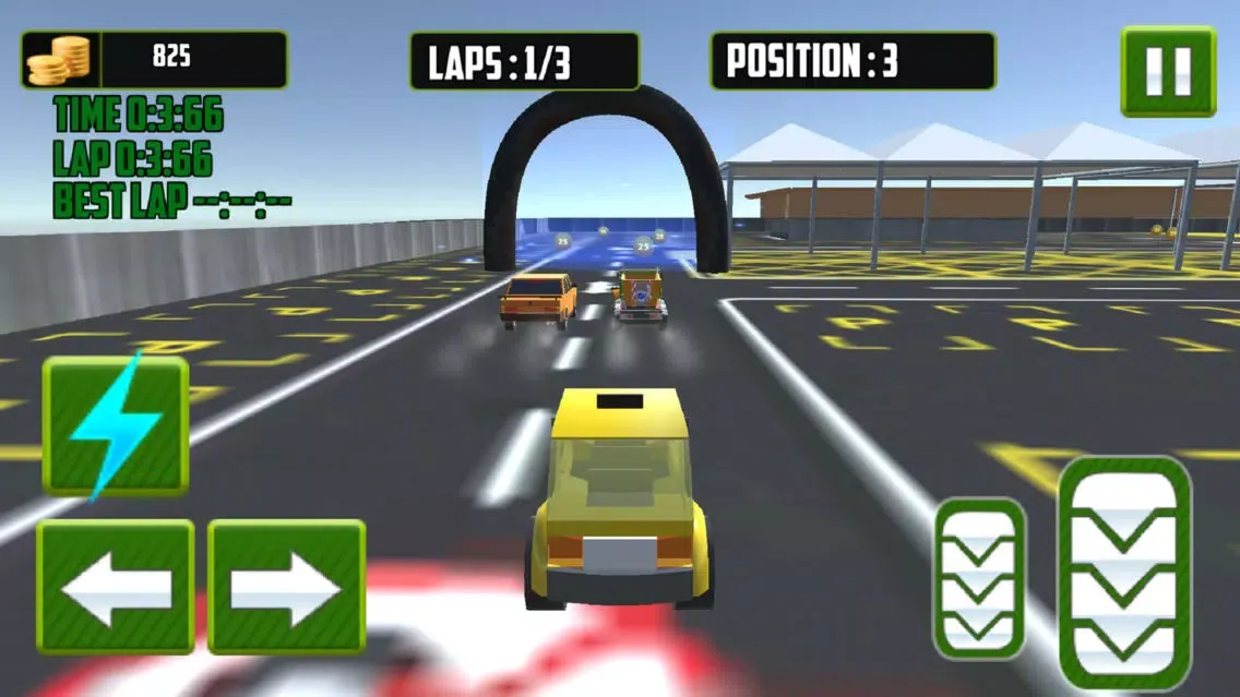 shopping mall toy car racing应用截图