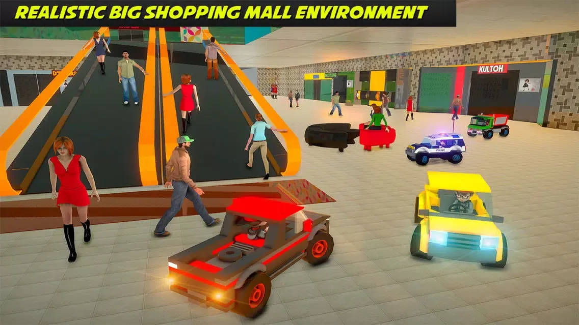 shopping mall toy car racing应用截图