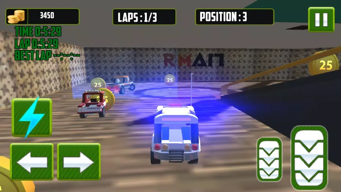 shopping mall toy car racing应用截图