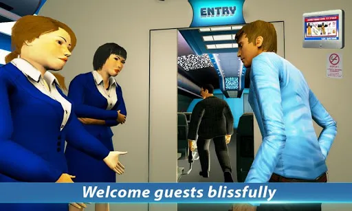 Airhostess Flight Pilot 3D Sim स्क्रीनशॉट
