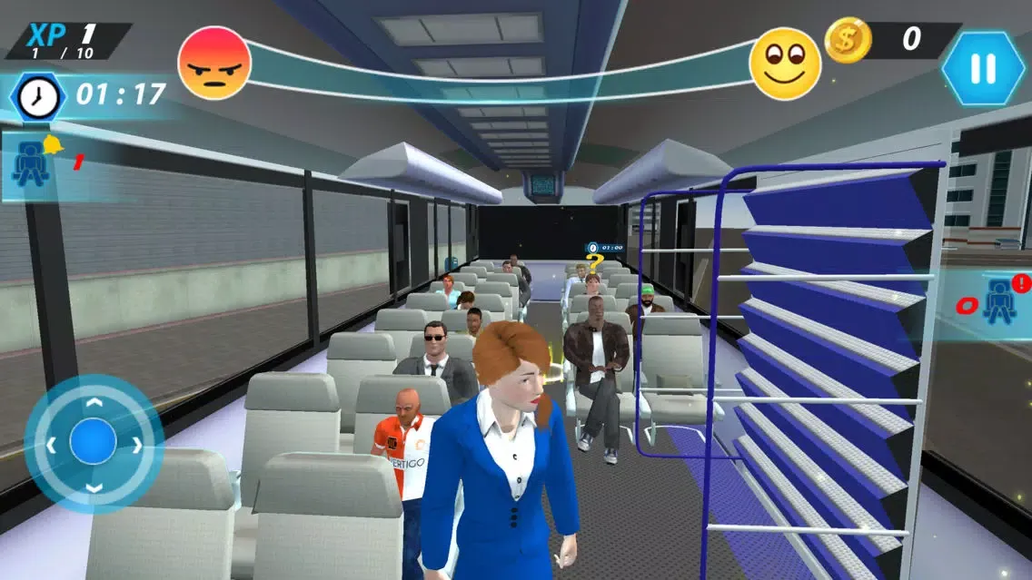 Bus Attendant City Bus Games स्क्रीनशॉट