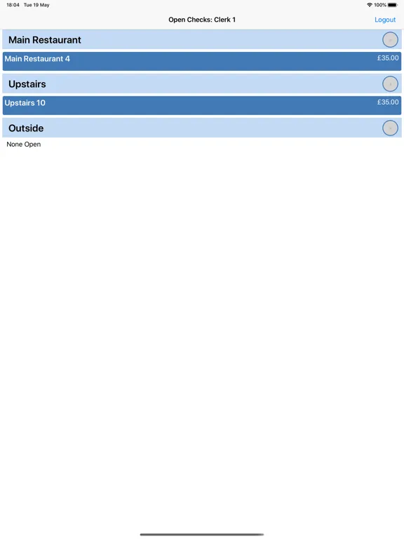 OrderPad for Samtouch iPad 应用截图