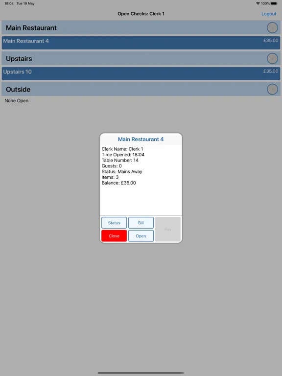 OrderPad for Samtouch iPad 应用截图