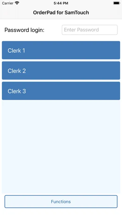 OrderPad for Samtouch应用截图