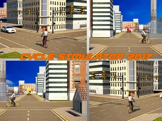 BMX Boy: City Bicycle Rider 3D iPad 应用截图