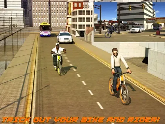 BMX Boy: City Bicycle Rider 3D iPad 应用截图