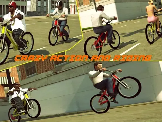 BMX Boy: City Bicycle Rider 3D iPad 应用截图